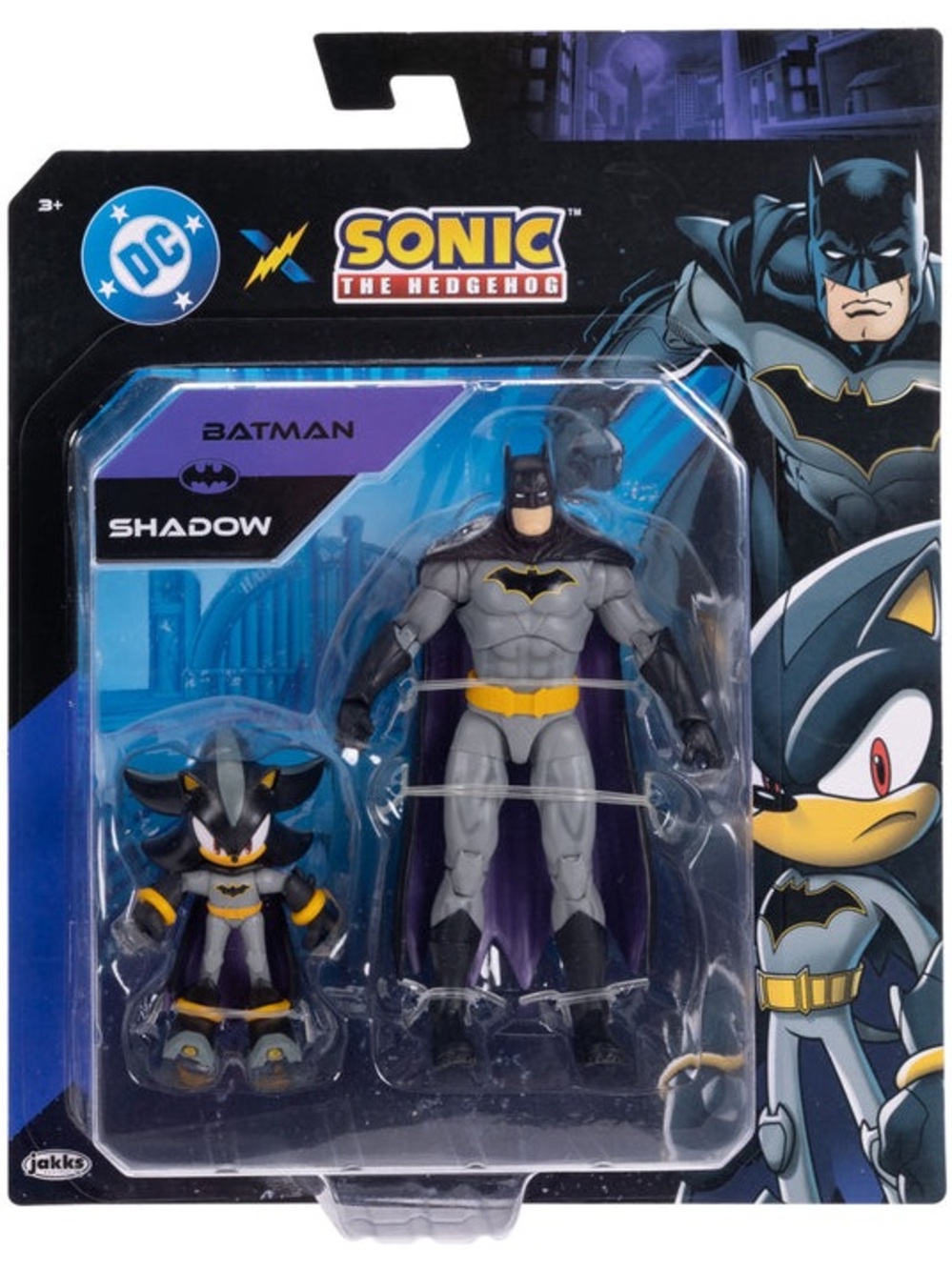 SEGA DC Comics Sonic & Batman
Action Figures - Shadow & Batman Duo